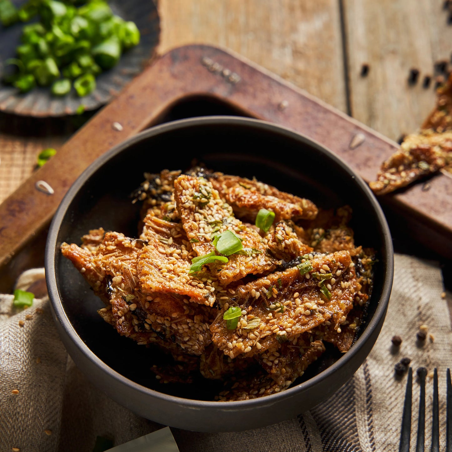 酥脆魚骨（青蔥）